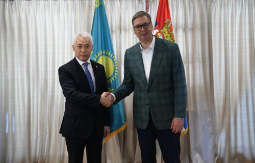 Vučić primio u oproštajnu posetu ambasadora Kazahstana: Značajan doprinos unapređenju naših odnosa