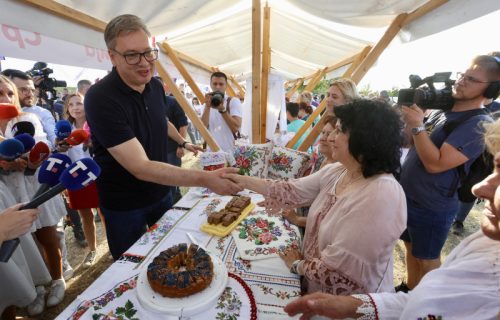 Vučić u Vladimirovcu ponovo pozvao na dijalog: "Pobednička kampanja biće drugačija" (VIDEO)