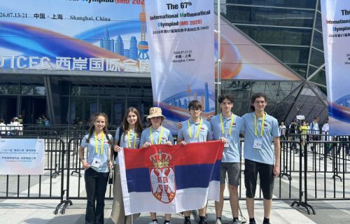 Ponos Srbije: Veliki uspeh učenika Matematičke gimnazije na matematičkoj olimpijadi u Šangaju