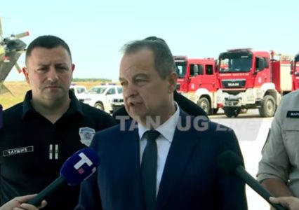 Srbija šalje pomoć Španiji: Dačić ispratio pripadnike MUP-a i najavio prijem još 435 vatrogasaca