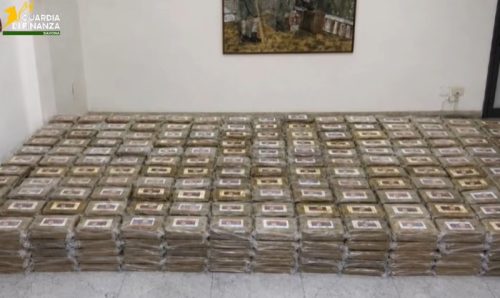 Zaplenjeno skoro 800 kilograma kokaina, na paketima zastava Srbije (VIDEO)