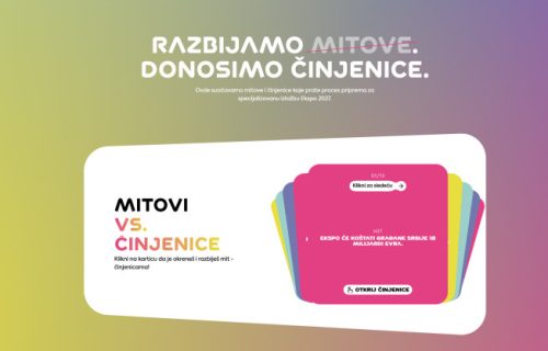 EXPO 2027 pokrenuo novi portal za proveru činjenica i "mitova" o izložbi