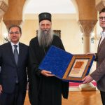 Porfirije sa predstavnicima Srpsko-američkog kongresa o zaštiti srpske baštine na KiM