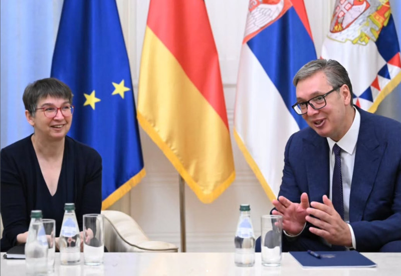 Vučić primio u oproštajnu posetu ambasadorku Nemačke: “Osvrnuli smo se na brojne kapitalne projekte”