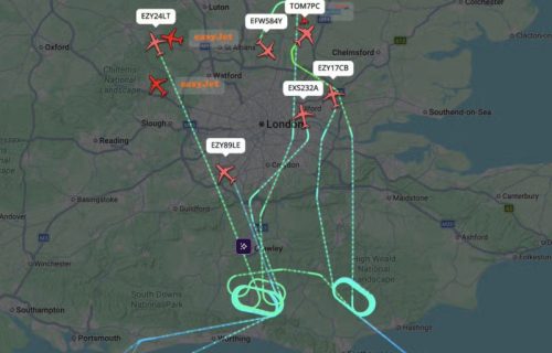 Drama iznad Londona: Čak 9 aviona poslalo signal za uzbunu