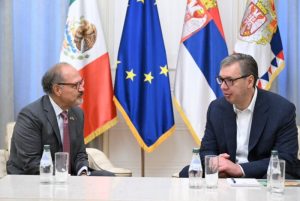 Vučić sa amabsadorom Meksika: “Značajan jubilej koji svedoči o dugom prijateljstvu”