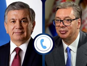Vučić pričao sa predsednikom Uzbekistana: U fokusu jače povezivanje privreda dve zemlje