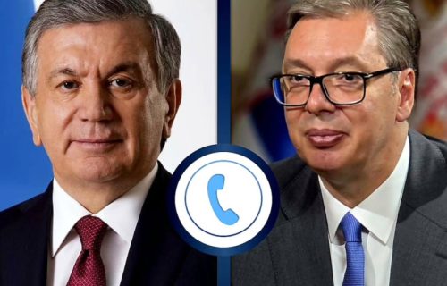 Vučić pričao sa predsednikom Uzbekistana: U fokusu jače povezivanje privreda dve zemlje