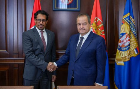 Dačić i ambasador UAE razmatrali unapređenje sporazuma o priznavanju vozačkih dozvola
