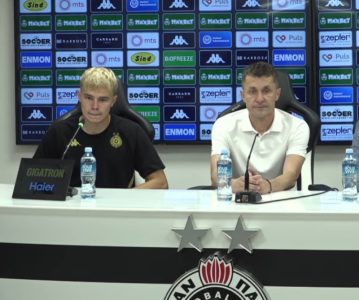 Saša Ilić odmah upitan da li ostaje: “Nije vreme za to, ovo je Partizan kakav želim da vidim i treniram”