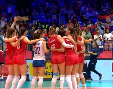 Nepobedive srpske odbojkašice razbile Hrvatsku i otišle u četvrtfinale EP-a