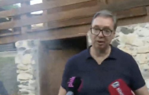 "Nema ništa lepše nego boriti se za svoj narod": Vučić ugostio komšije u porodičnoj kući