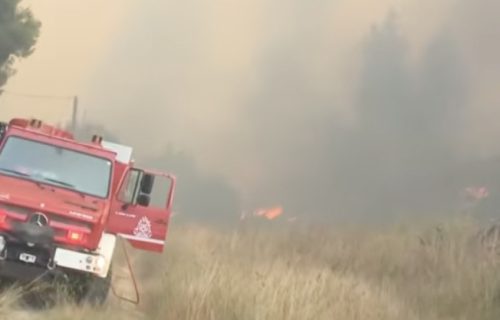 Vatra guta kuće u Siviriju, stotine turista evakuišu čamcima sa plaže: Halkidiki skroz u plamenu