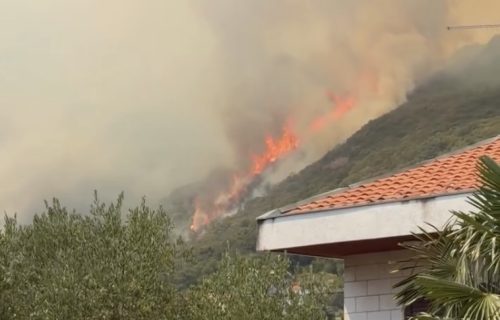 Pakao u Herceg Novom, formiran Krizni štab: Požar opet van kontrole, situacija kritična