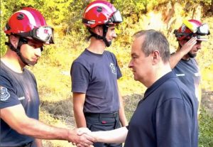 Dačić: Pripadnici SVS su pravi heroji, apsolutna neistina da je taj sektor nepripremljen