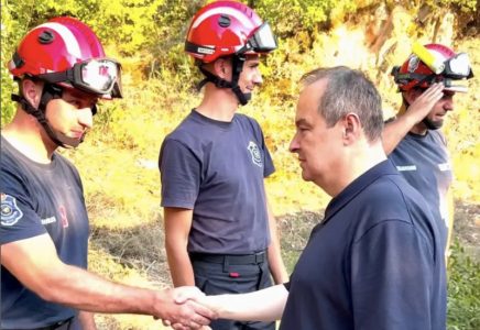 Dačić: Pripadnici SVS su pravi heroji, apsolutna neistina da je taj sektor nepripremljen