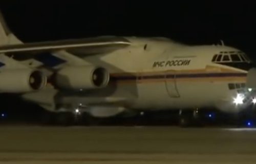 Ruski "Iljušin" sleteo u Niš: Avionska grdosija uključuje se u gašenje požara u Deliblatskoj peščari