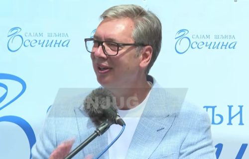 (UŽIVO) Vučić se obraća na otvaranju Sajma šljiva u Osečini: "Šljiva je odavno postala stub srpske poljoprivrede" (VIDEO)