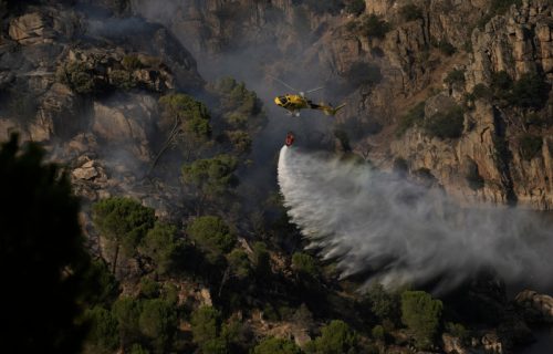 Zatekli "kataklizmičnu" situaciju: Pilot Mihailović o teškoj borbi sa vatrenom stihijom u Španiji