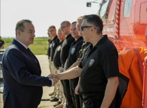 “Snaga u vazduhu, ponos na zemlji”: Dačić čestitao slavu Helikopterskoj jedinici MUP-a (FOTO)