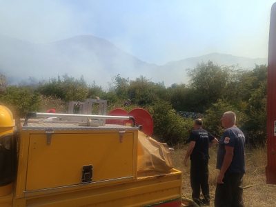 Požari kod Trebinja: Odbranjene kuće u selu Turmenti i magistrala ka Herceg Novom