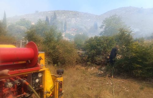 U blizini više sela oko Trebinja izbili požari, ugrožene i kuće