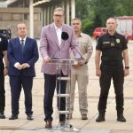 Vučić se obratio na dočeku pripadnika Sektora za vanredne situacije: "Hvala vam, štitili ste ljudski život" (VIDEO)