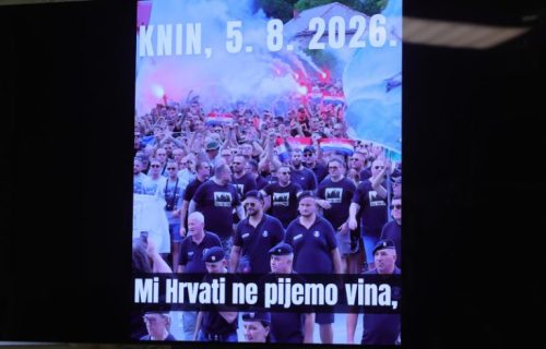 Podneta prijava hrvatskom MUP-u i tužilaštvu zbog ustaških pozdrava u Kninu