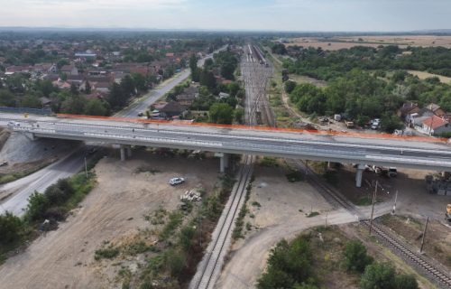 Koridori Srbije: U saobraćaj pušten most preko pruge u Maloj Krsni u okviru Dunavskog koridora