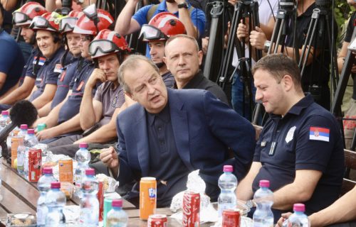Dačić: "Odluku o traženju pomoći za gašenje požara ne donosi ni Vučić, ni ja, već SVS"
