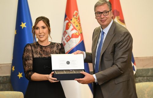 Vučić sa slavnom teniserkom Jelenom Janković: "Hvala Vam za sve divne rezultate koje ste ostvarili" (VIDEO)