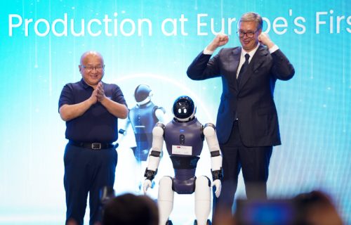 Vučić se obratio na otvaranju fabrike humanoidnih robota: "Fantastična stvar za Srbiju" (VIDEO)