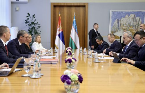 Vučić sa Sodikom Safojevom: U toku niz sastanaka sa predstavnicima Pokreta nesvrstanih
