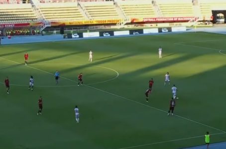 Opšti haos u derbiju Makedonije: Masovni fizički obračun, igrači se jurili po terenu (VIDEO)