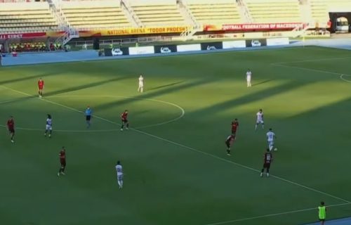 Opšti haos u derbiju Makedonije: Masovni fizički obračun, igrači se jurili po terenu (VIDEO)