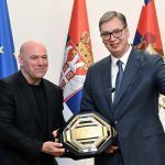 UFC spektakl obišao svet: Predsednik Vučić i Dejna Vajt prikupili 2,5 miliona pregleda i 104.000 lajkova