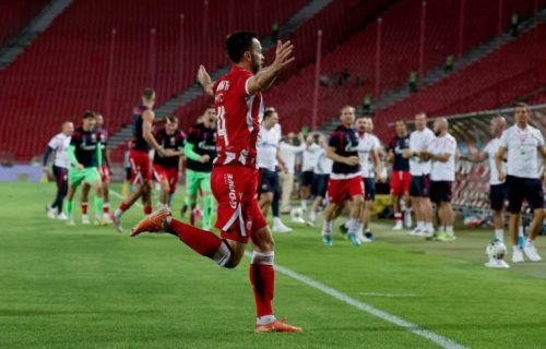 Ivanić pogodio za 1:0: Zvezda ima prednost na poluvremenu protiv Viktorije (VIDEO)