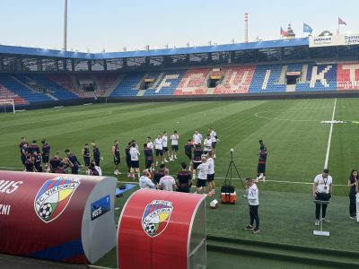 Objektiv.rs u Plzenju: Trening fudbalera Crvene zvezde pred utakmicu sa Viktorijom (VIDEO)