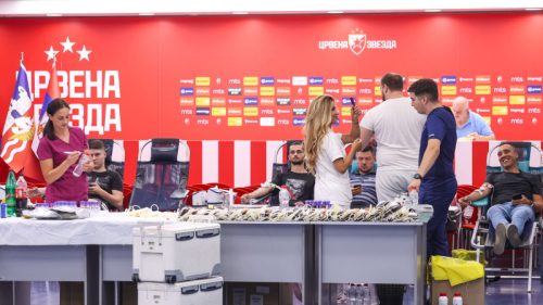 Humanost na delu: Nova akcija crveno-bela krv, a on je 100. put došao i donirao