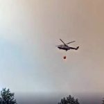 U gašenje požara u Deliblatskoj peščari uključen helikopter Mi-17 i pripadnici VS
