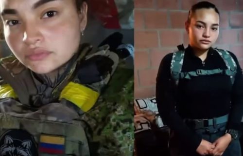 Rusi zarobili Kolumbijku u Ukrajini: Dron snimao kako panično baca šlem da spase živu glavu (VIDEO)