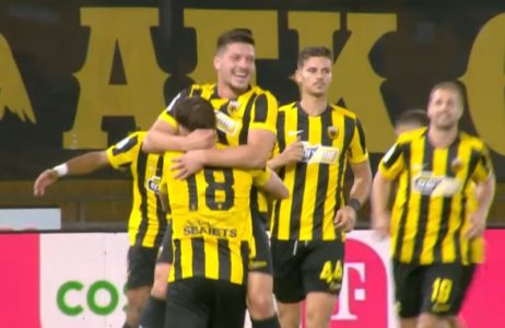 Šou Luke Jovića u Grčkoj: Srpski reprezentativac dvostruki strelac u pobedi AEK-a (VIDEO)
