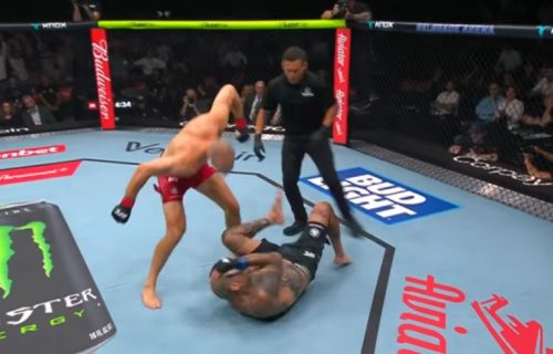 Istorijski UFC spektakl u Beogradu: Ekspresni nokaut Medića i brutalni Rakić digli Arenu na noge (VIDEO)