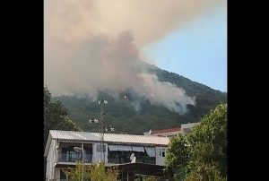 Požari kod Herceg Novog pod kontrolom: Helikopteri i avioni gasiće vatrene stihije u Bijeloj i Baošićima