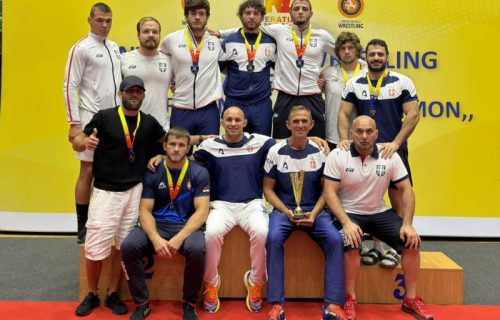 Sedam medalja u Bukureštu: Odlična proba rvača za Mediteranske igre