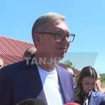 Poseta jugozapadu Srbije: Vučić u obilasku poljoprivrednog gazdinstva Arsović u selu Kušići