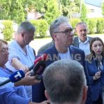 Vučić u Ivanjici: Predsednik obilazi kompaniju "Matis"