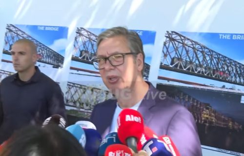 (UŽIVO) Vučić u obilasku radova na rekonstrukciji Starog železničkog mosta