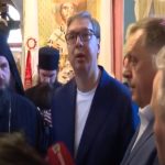 Vučić u manastiru Rmanj: Predsednik i Dodik se sastali sa episkopom Sergijem