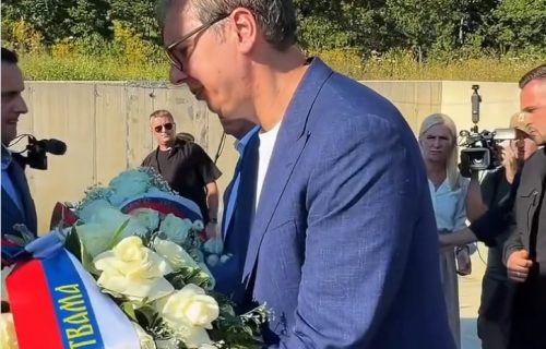 Vučić na Petrovačkoj cesti: "Ovde se dogodio jedan od najstrašnijih zločina"